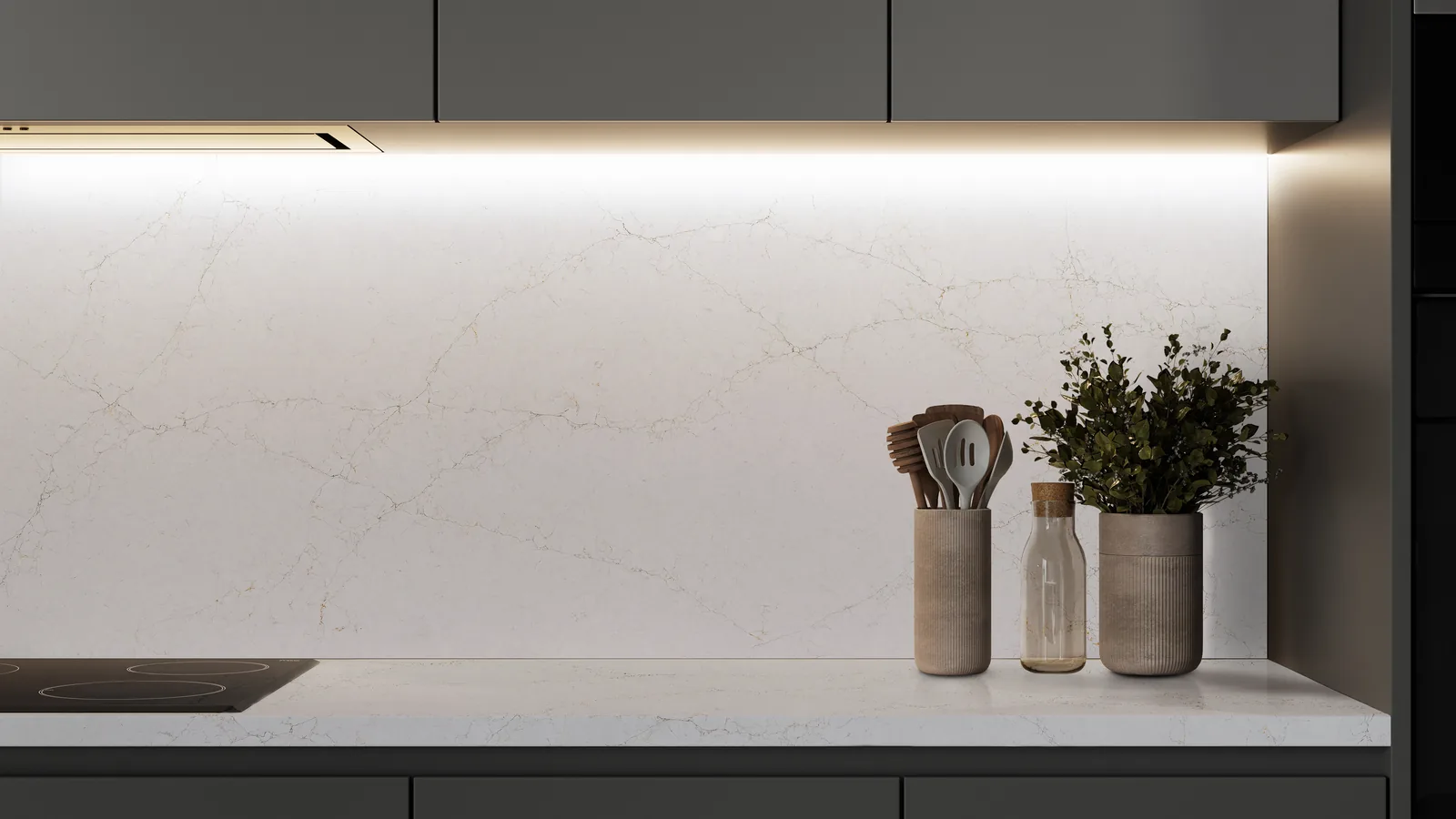 Antello Hanstone Quartz installed — project photo 4