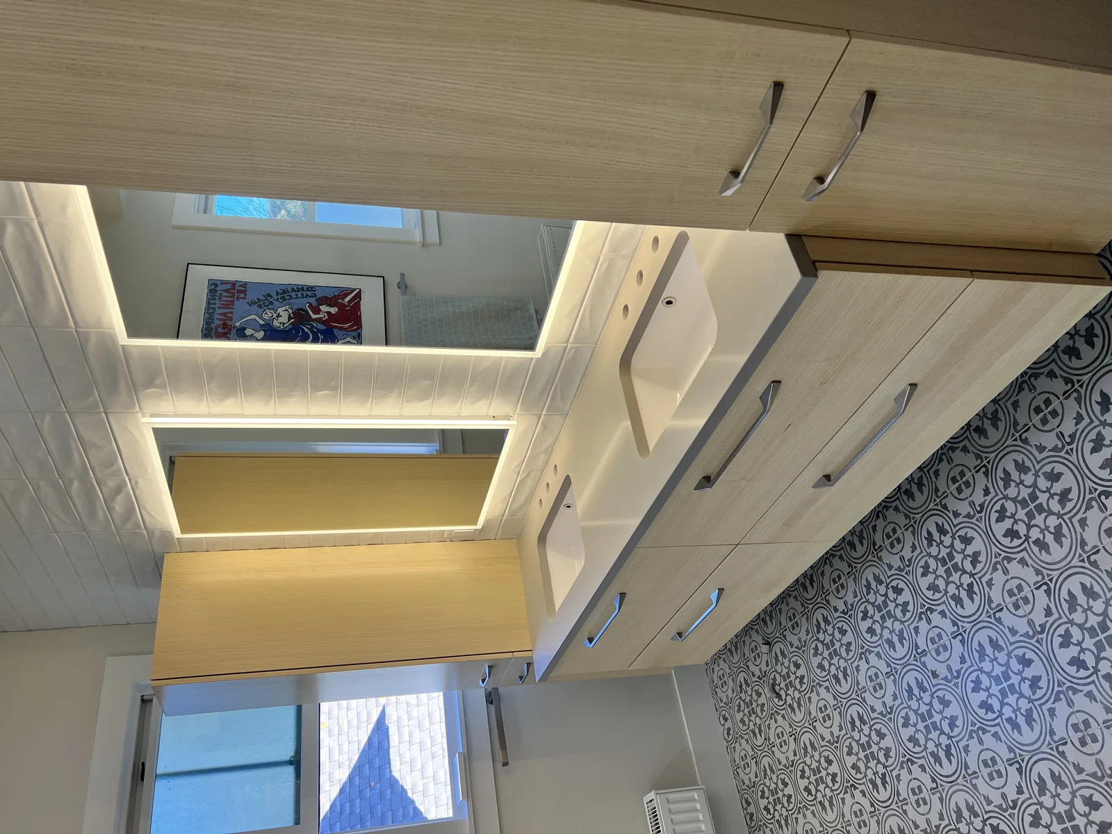 Artisan Grey Hanstone Quartz installed — project photo 4