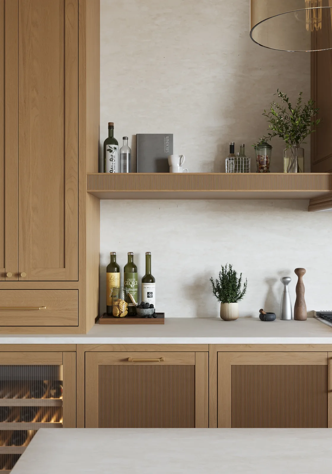 Cremosa Hanstone Quartz installed — project photo 6