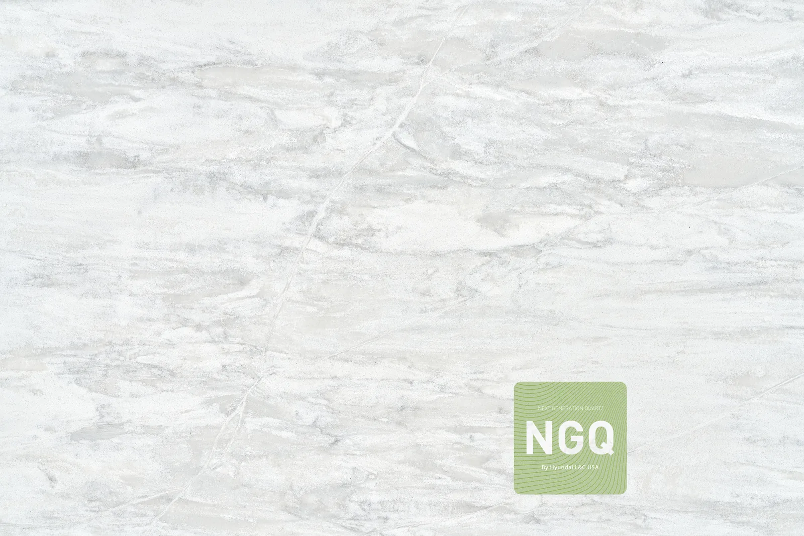 Elba White Hanstone Quartz swatch