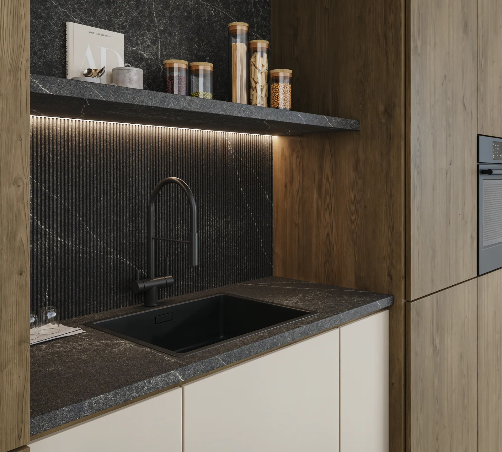 Markina Hanstone Quartz installed — project photo 1