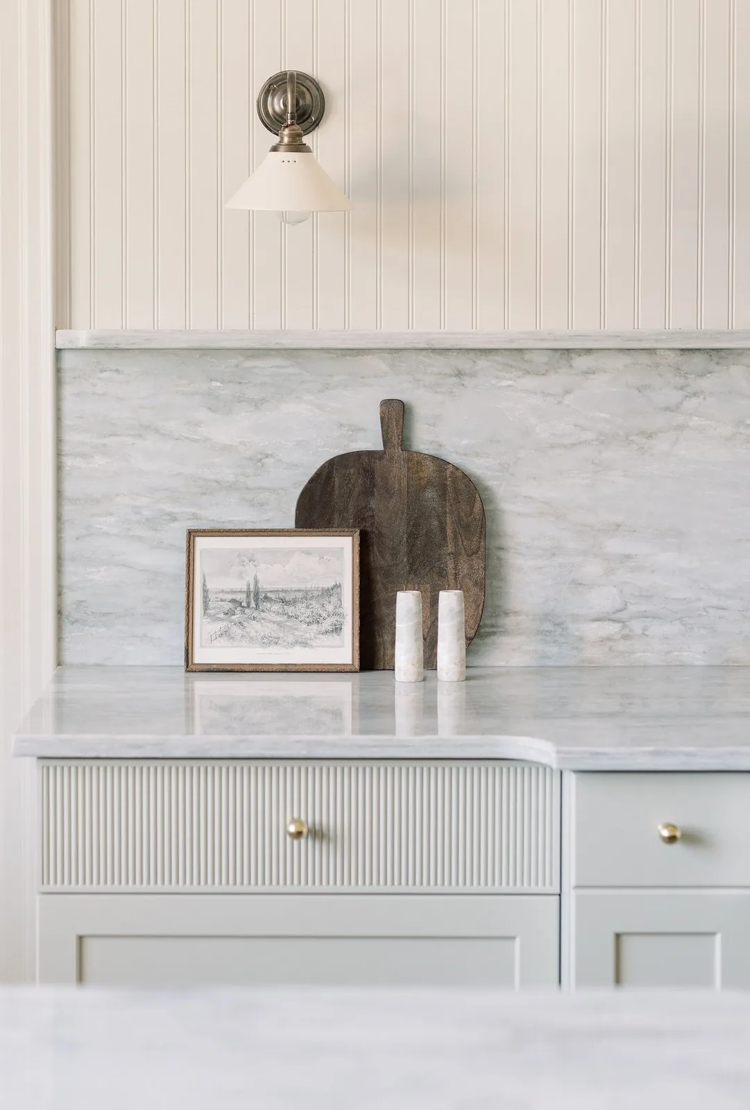 Matterhorn Hanstone Quartz installed — project photo 1