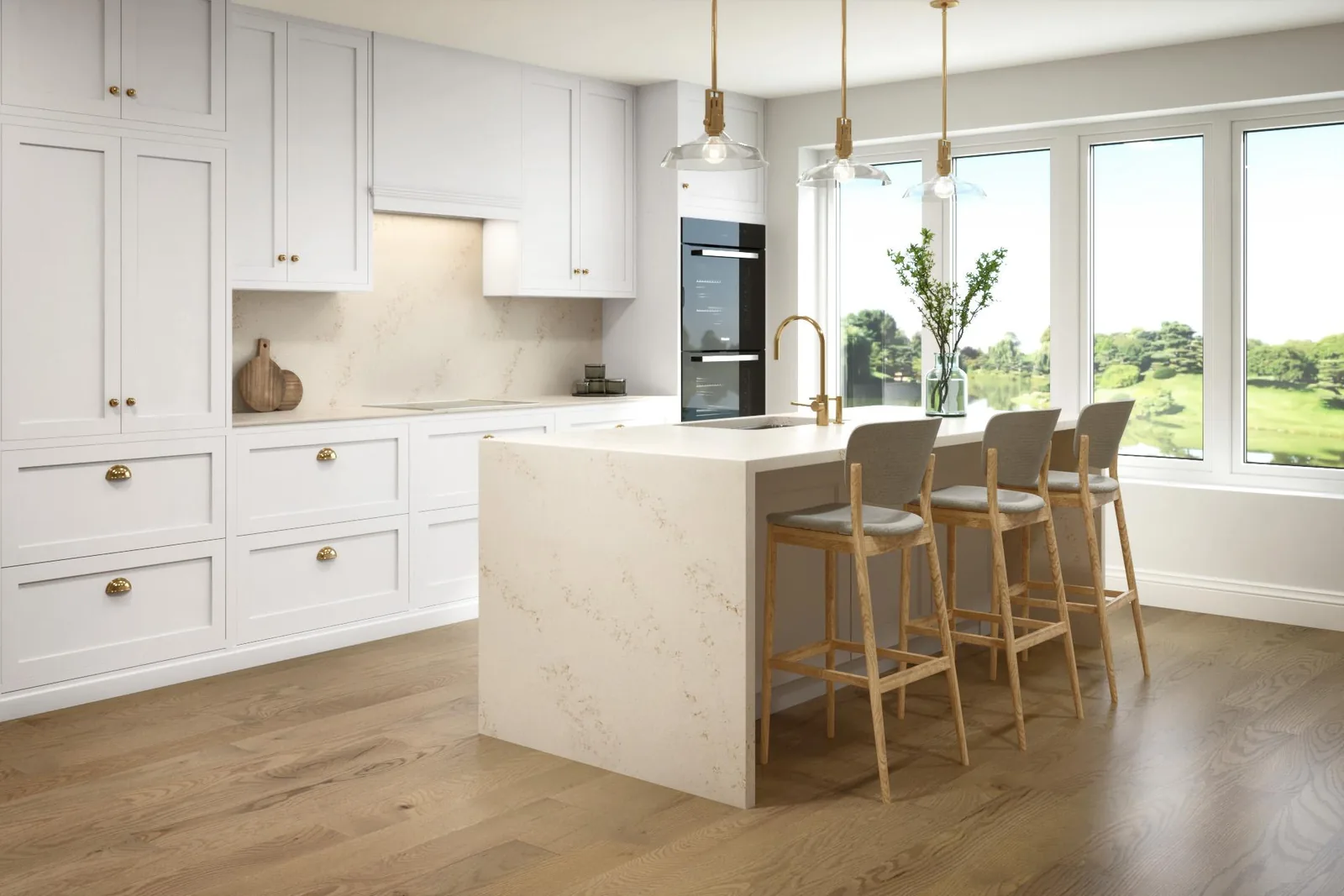 Ridge Hanstone Quartz installed — project photo 4
