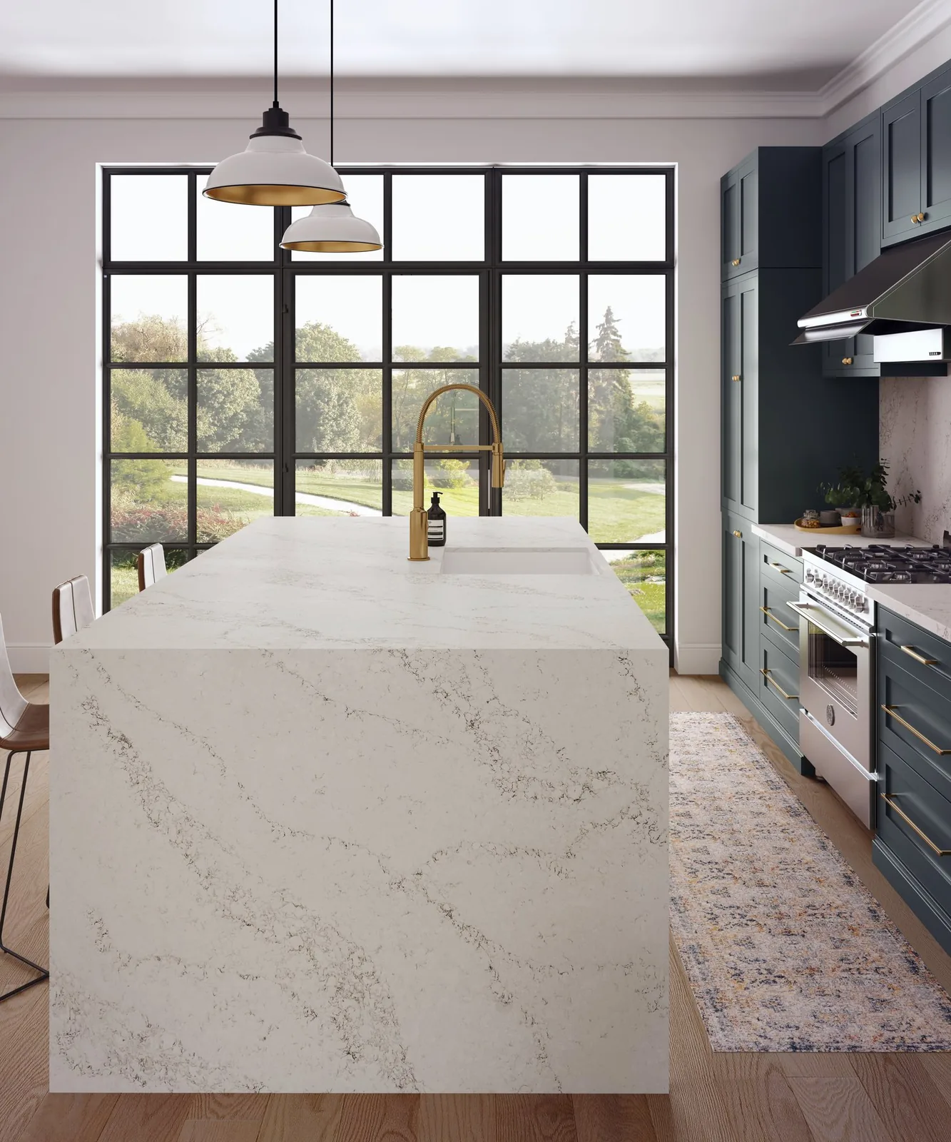 Soho Hanstone Quartz installed — project photo 2