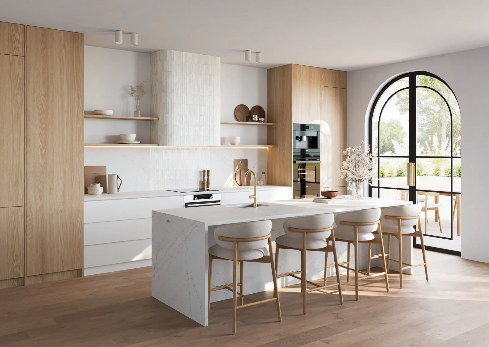 Strivento Hanstone Quartz installed — project photo 2