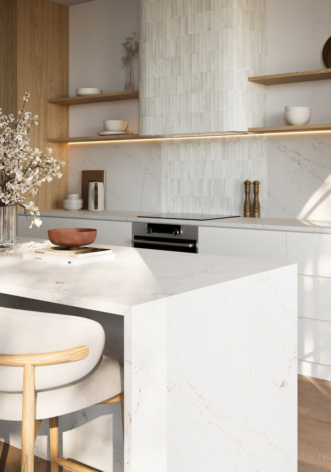 Strivento Hanstone Quartz installed — project photo 3