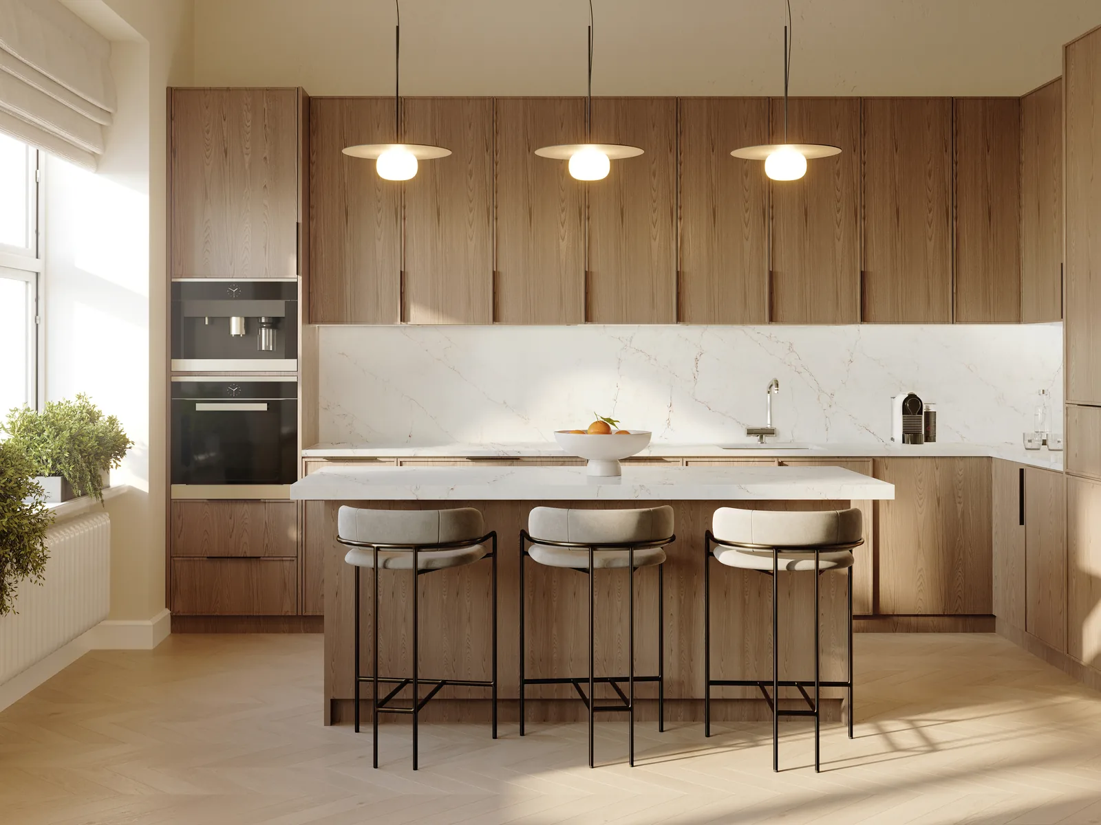 Strivento Hanstone Quartz installed — project photo 7