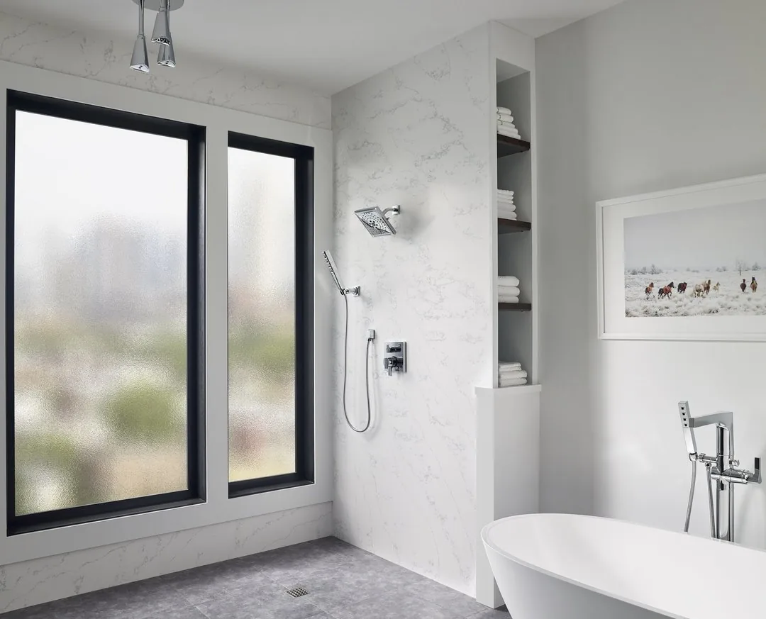 Tranquility Hanstone Quartz installed — project photo 4