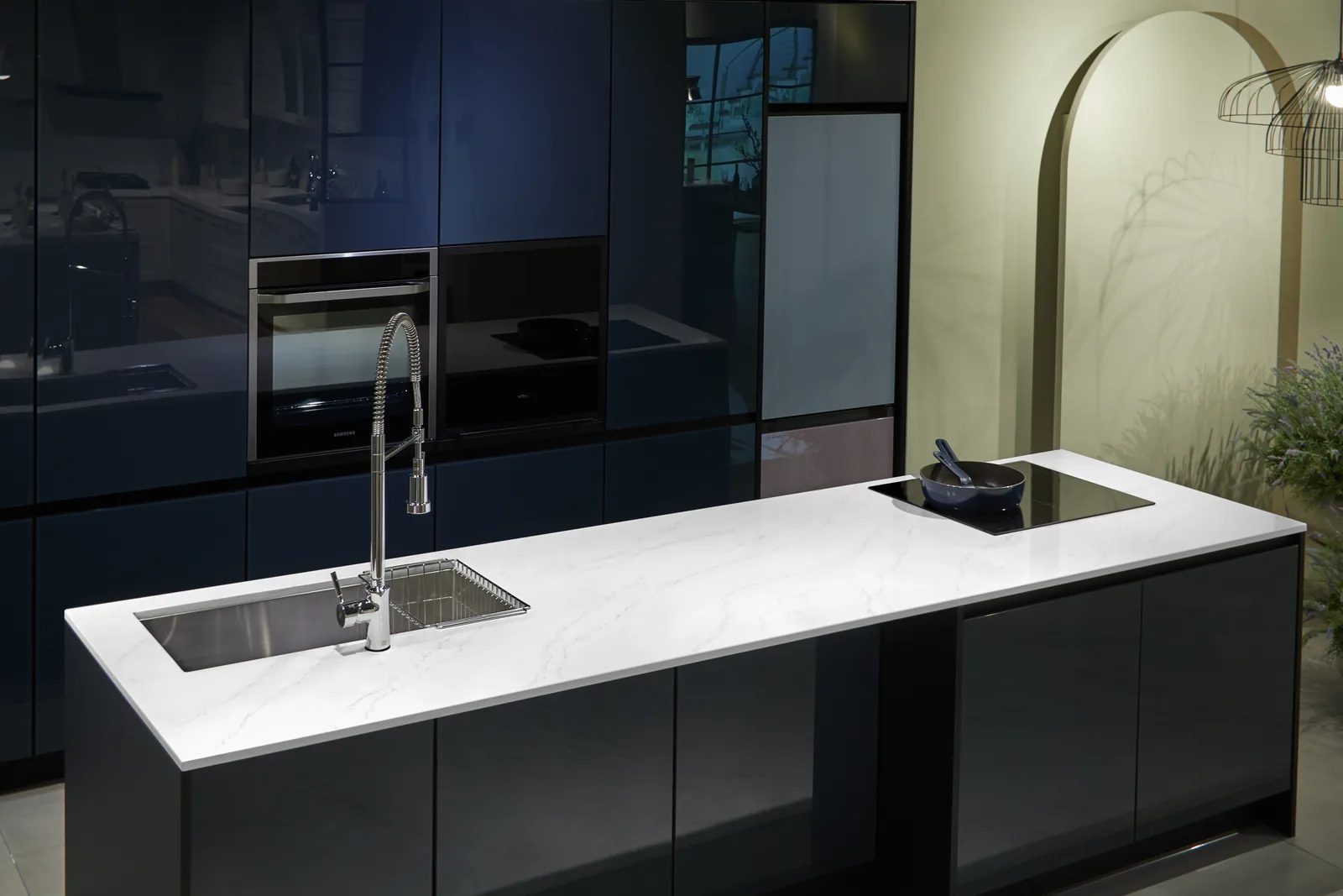 Tranquility Hanstone Quartz installed — project photo 7