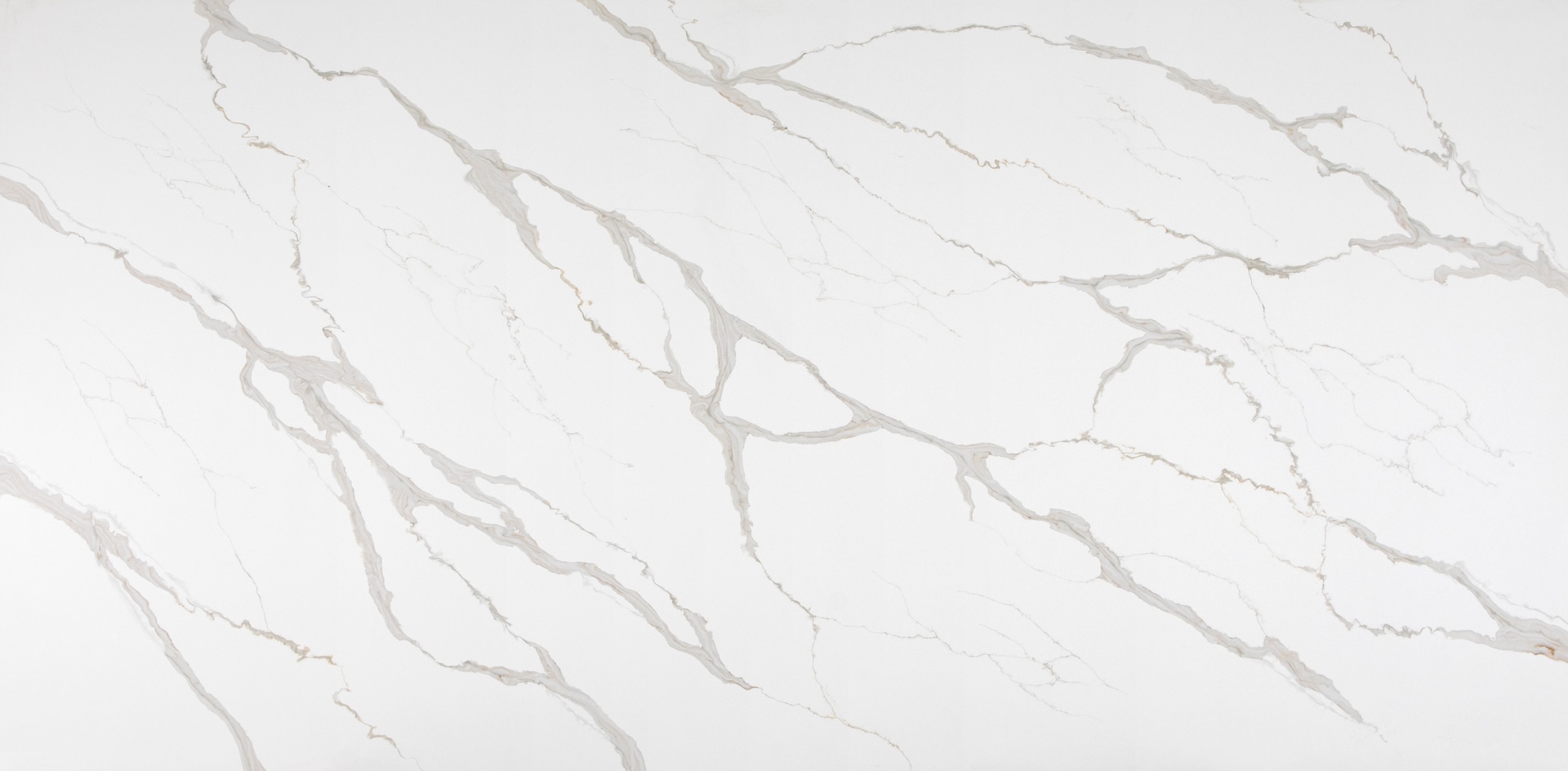 Calacatta Elegant Lucciare Quartz close-up detail