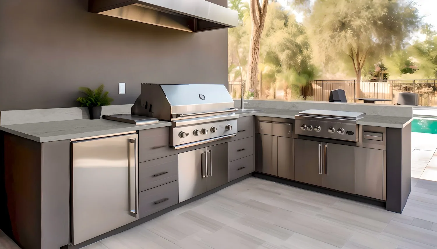Beaumaniere Lucciare Quartz installed — project photo 1