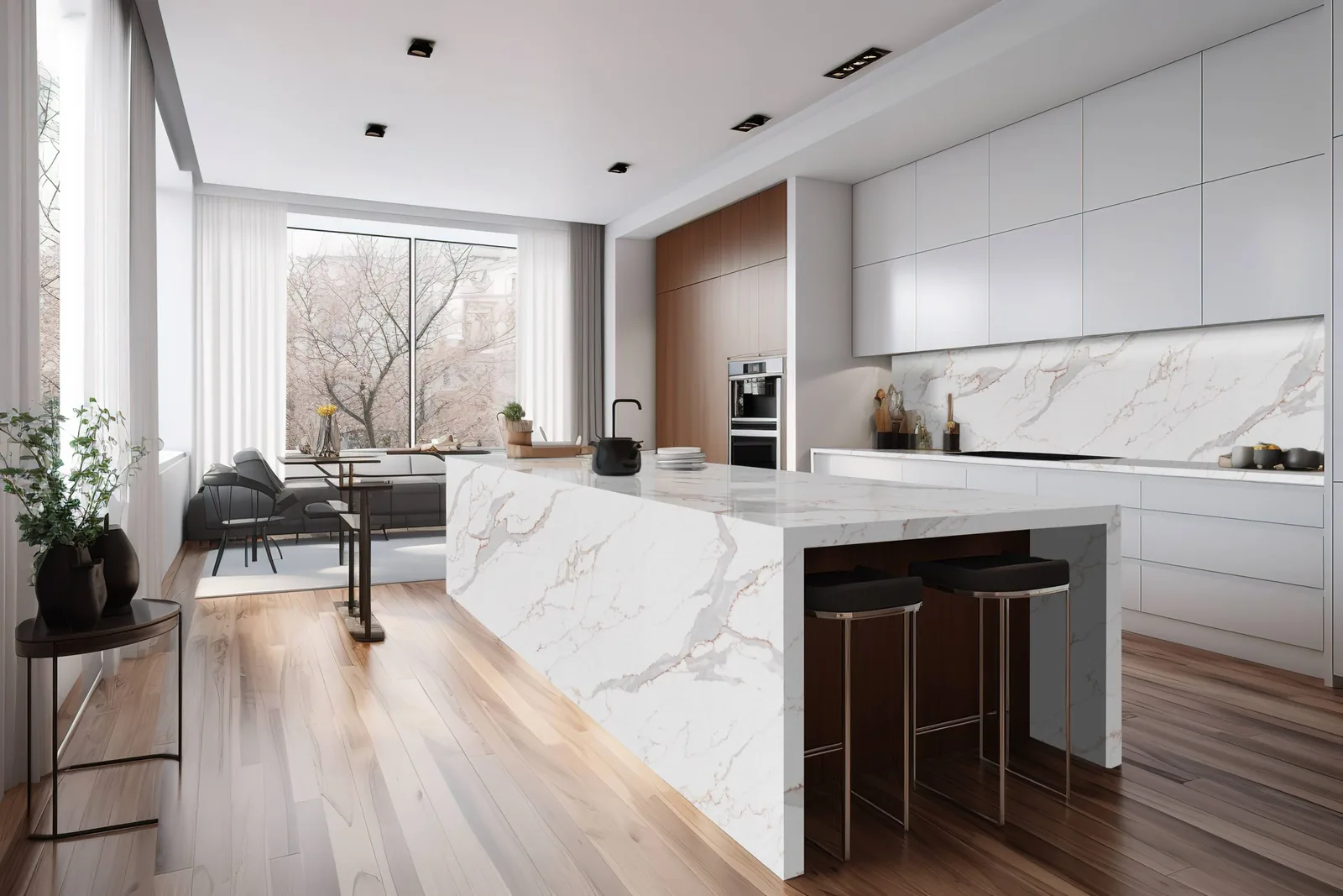 Borghini Premium Lucciare Quartz installed — project photo 3