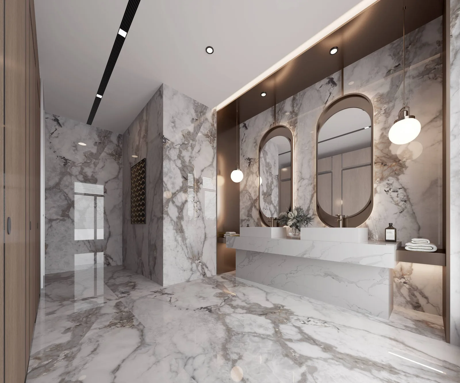 Cristallo Lucciare Quartz installed — project photo 4