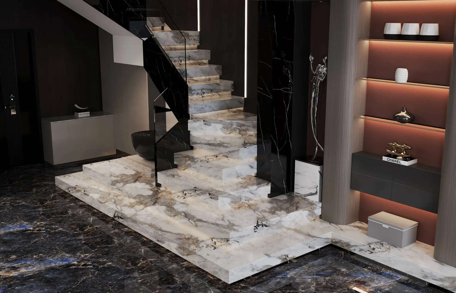 Cristallo Lucciare Quartz installed — project photo 5