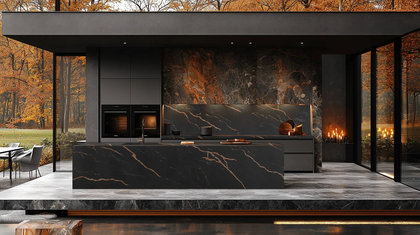Laurence Gold Lucciare Quartz installed — project photo 1