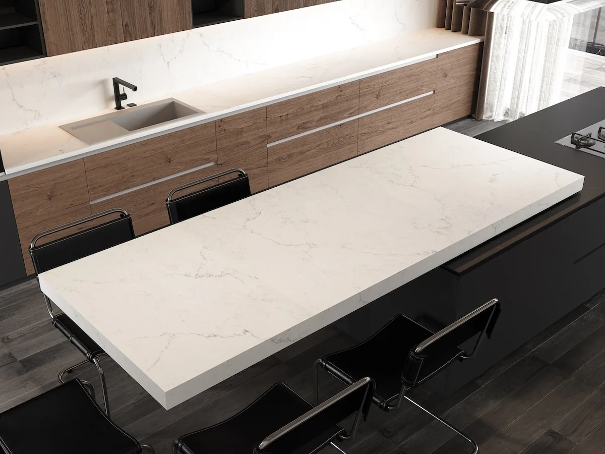 Leonardo Lucciare Quartz installed — project photo 1