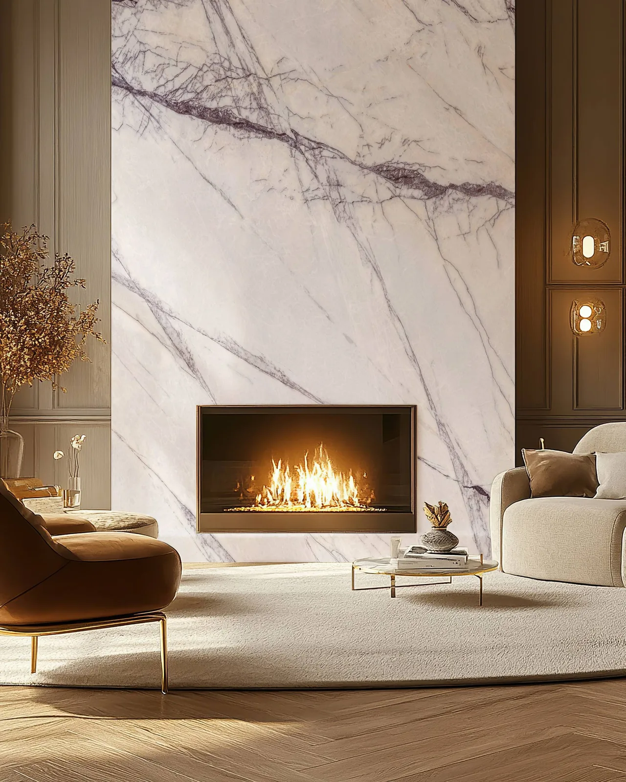 Lilac Lucciare Quartz installed — project photo 6