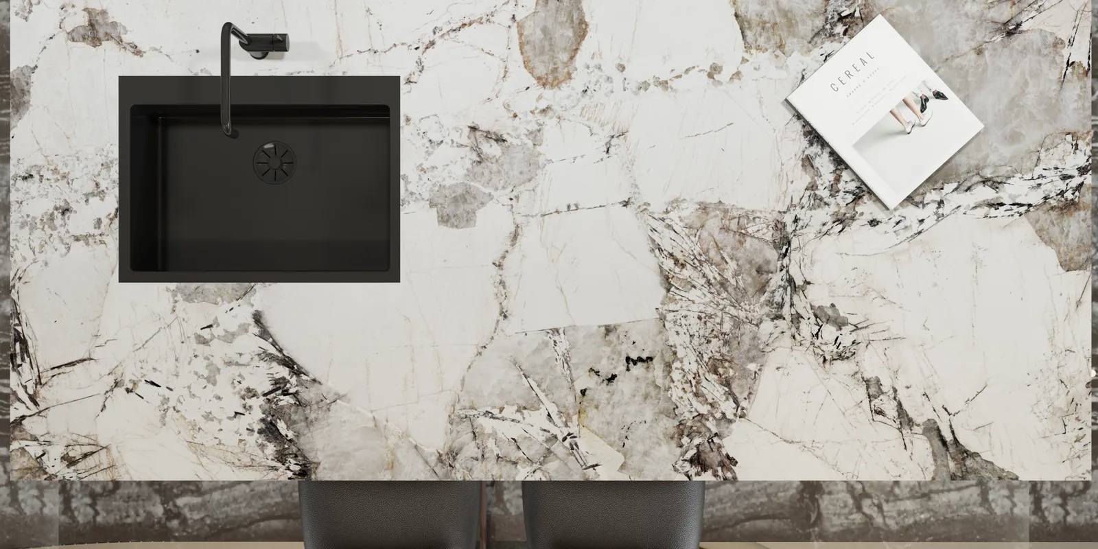Pandora Lucciare Quartz installed — project photo 2