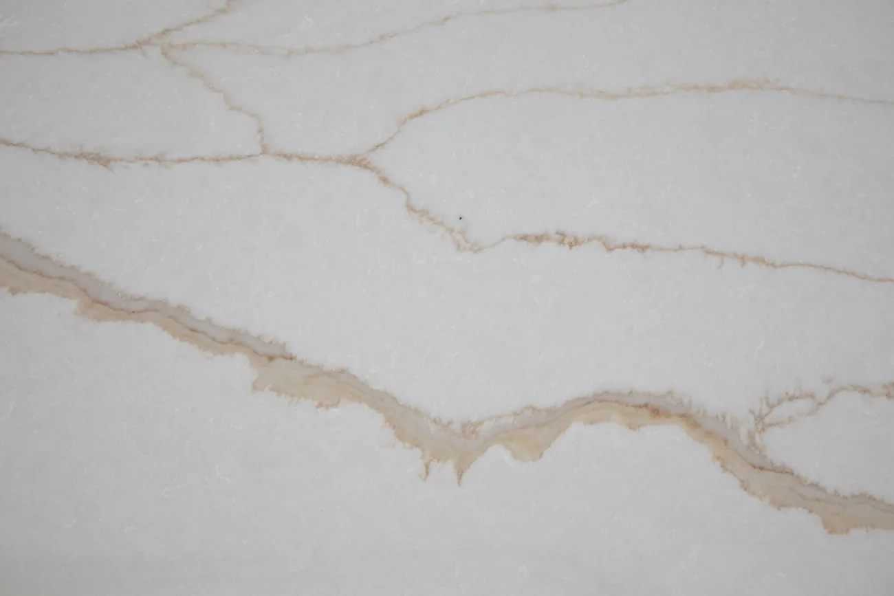 Polar Onyx Lucciare Quartz installed — project photo 2
