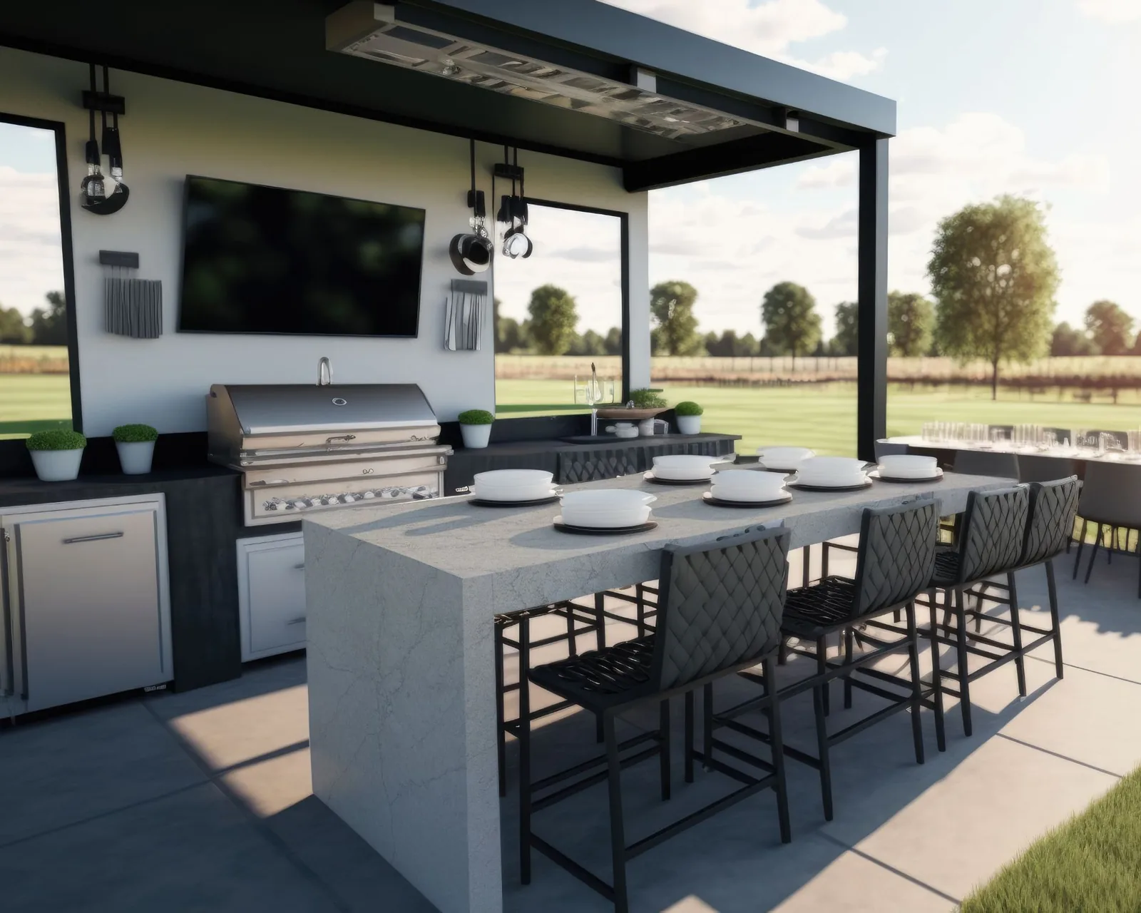 Sere' Pylos Lucciare Quartz installed — project photo 1
