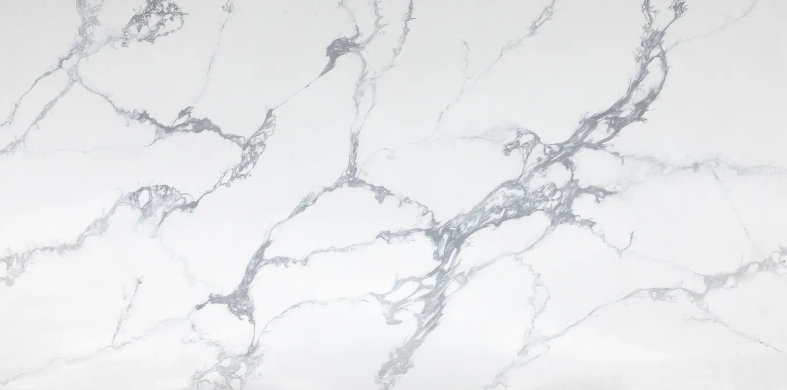 Statuario White River Lucciare Quartz full slab