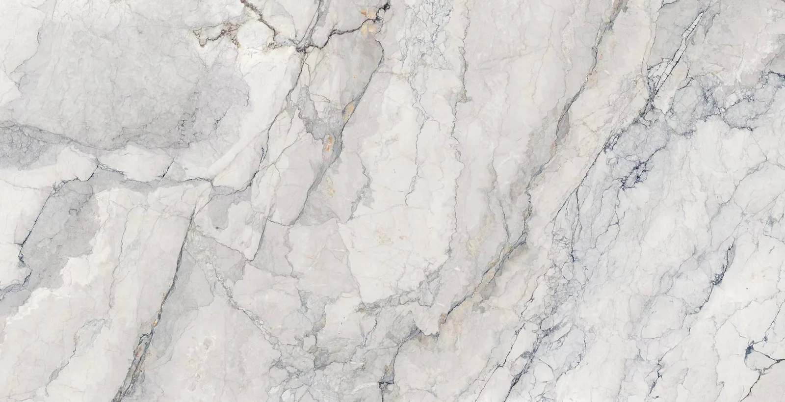 White Camouflage Lucciare Quartz full slab